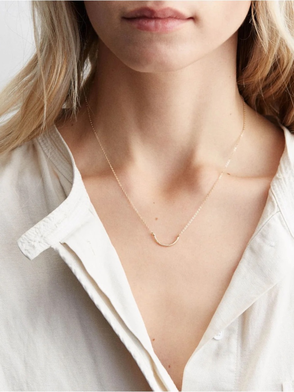 GLDN Endless 14k Gold Necklace